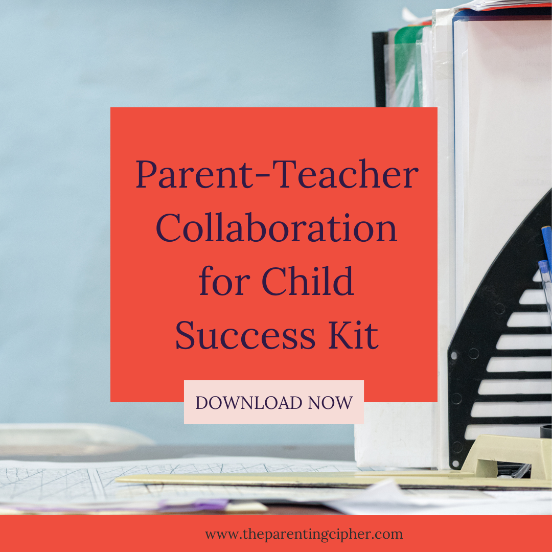 Parent-Teacher Collaboration for Child Success Kit - Back-to-School Confidence, Goal-Setting Power, Resourceful Advocacy, Proactive Involvement